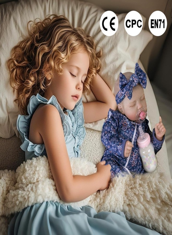 Aori 20 Inch Weighted Reborn Baby Doll - Hyper Realistic Lifelike Newborn Girl with Outfit, Collectible Soft Body Baby Doll for Girls Age 3 for Christmas/Birthday - Image 3